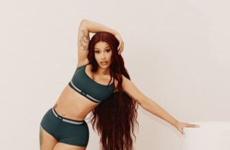 Cardi B SKIMS campaign photo - Fashion Police Nigeria