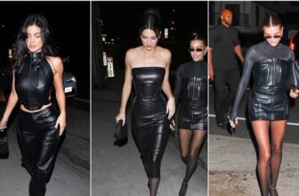 Kylie Jenner Khy launch party photos with Kendall and Hailey Bieber - Fashion Police Nigeria