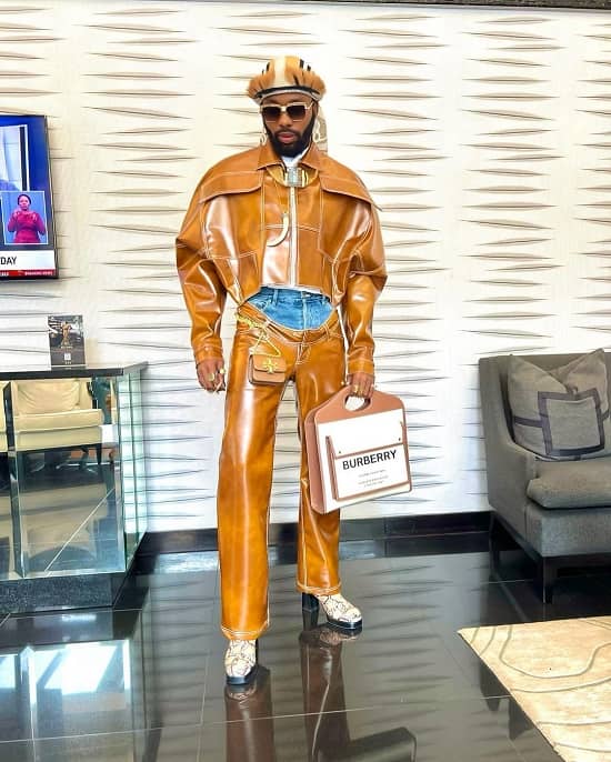 Swanky Jerry, Jeremiah Ogbodo fashion style photo - Fashion Police Nigeria