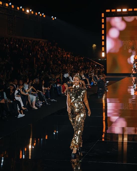 Thuso Mbedu walked loreals star studded paris show photo - Fashion Police Nigeria