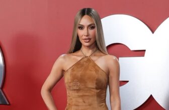 Kim Kardashian Matches Her Dress With Hair at the 2023 GQ Men of the Year Party