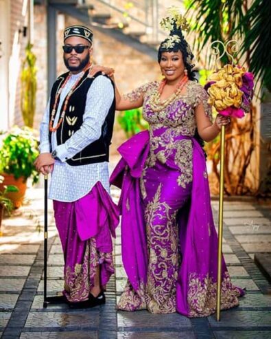 Ibibio traditional wedding attire photo - Fashion Police Nigeria