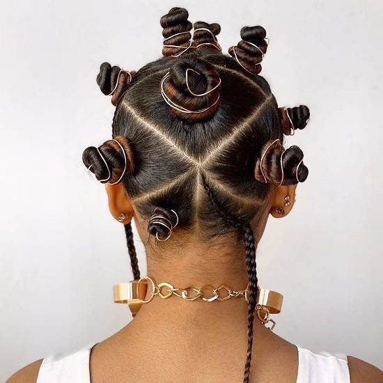Bantu Knot Hairstyles - Fashion Police Nigeria