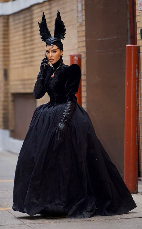 Kim Kardashian gothic photo from American Horror story - Fashion Police Nigeria