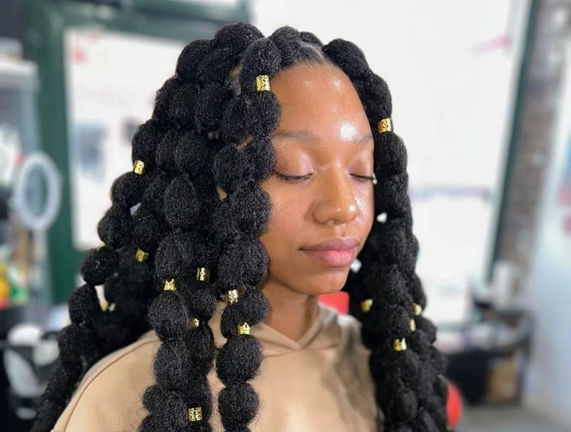 11 Bubble Braids Ideas To Update Your Hair Game | FPN