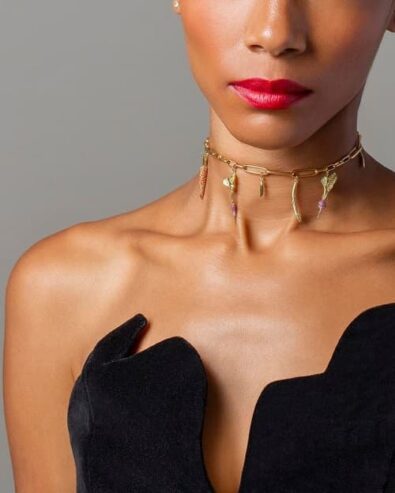 Food jewel necklace-Fashion Police NIgeria