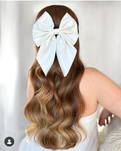 Hairstyle with oversized bows photo - Fashion Police Nigeria