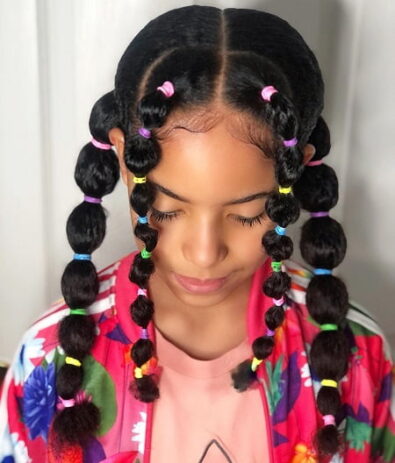 Bubble Braids Hairstyle