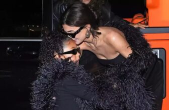 Kylie Jenner and Stormi matching outfit at Valentino show - Paris Fashion Week - Fashion Police Nigeria