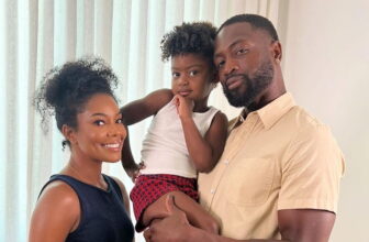 Gabrielle Union Enjoys a Beach Day With Dwyane Wade, and Daughter Kaavia, in a Purple Bikini