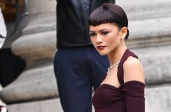 Zendaya attends-the-Fendi haute couture spring-summer 2024 news photo