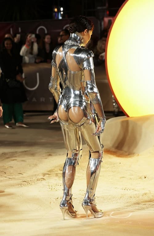 Rear Photo of Zendaya at the Dune 2 Movie premiere- Fashion Police Nigeria