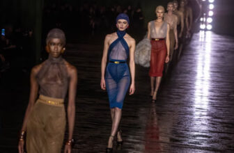 Saint laurent at Paris Fashion Week- Fashion Police Nigeria