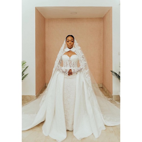 Photo of bridal gown designed by Aprilbykunmi-Fashion Police Nigeria