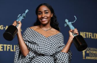 Ayo-Edebiri-Wore-Luar-To-The-2024-SAG-AwardsAyo-Edebiri Wore Luar To The 2024 SAG Awards - Fashion Police Nigeria