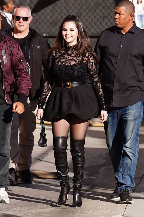 Selena Gomez wearing the Coquette trend- Fashion Police Nigeria