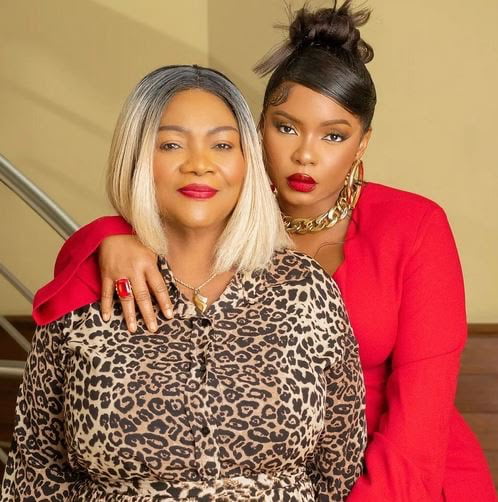 Yemi Alade and Her Mother