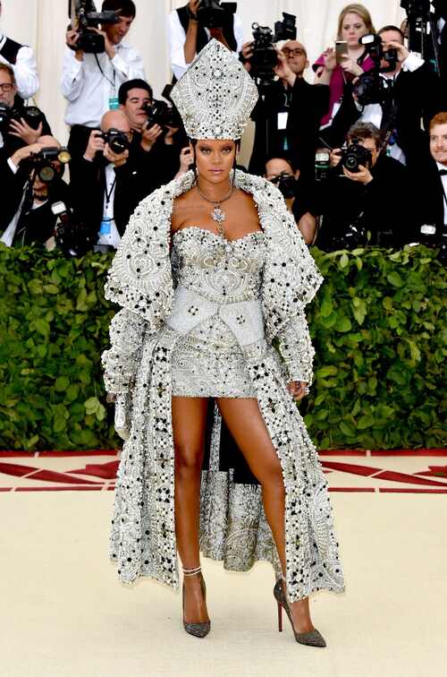 Rihanna Met Gala Look, 2018
