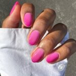 Hot pink ombre nails ideas for summer - Fashion Police Nigeria