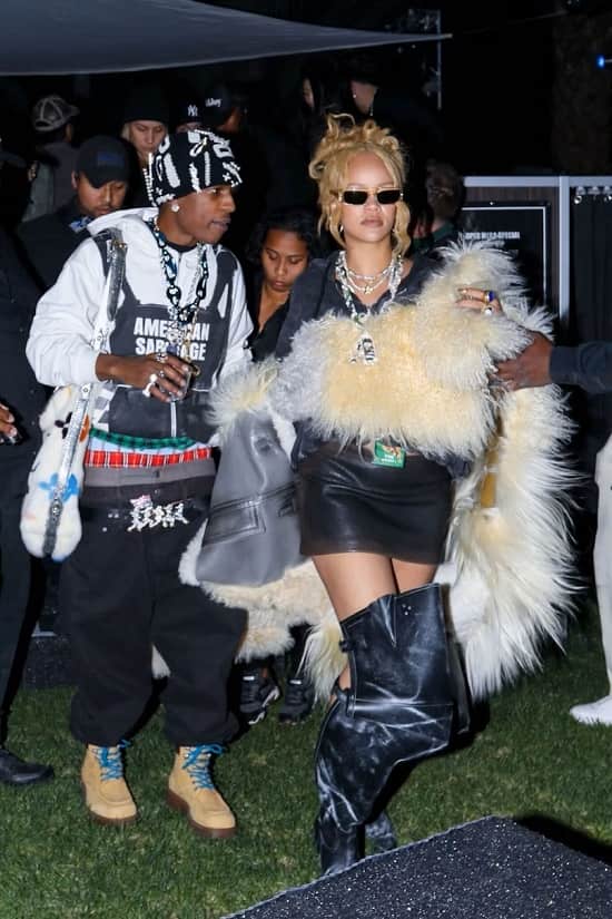 Rihanna A$ap Rocky Coachella style photo - Fashion Police Nigeria