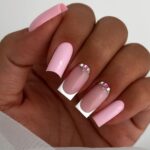 Short pink nails photo - Fashion Police Nigeria