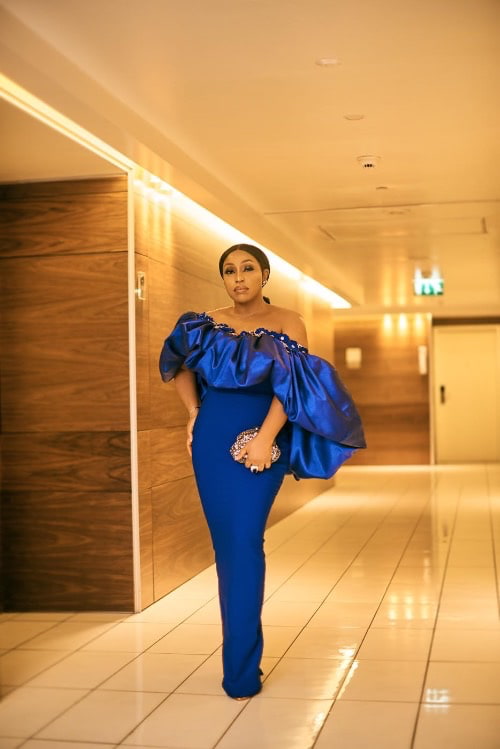 Rita Dominic amvca 2018 red carpet