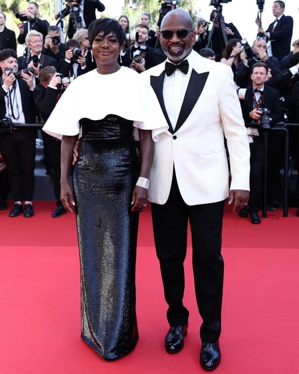 Viola Davis Wore AMI Paris To The 2024 Cannes Film Festival Closing Ceremony photo - Fashion Police Nigeria