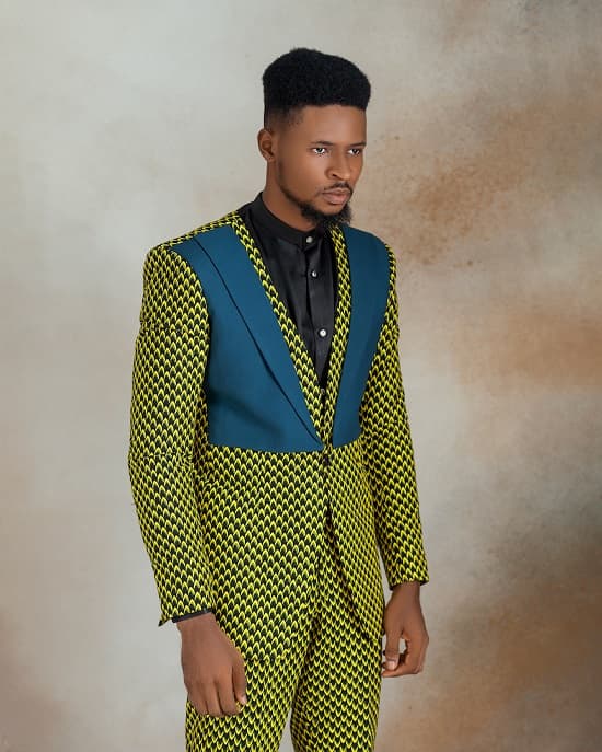 Ebun Oladoye Debuts Bold New African Prints Suit Collection for Men - Fashion Police Nigeria