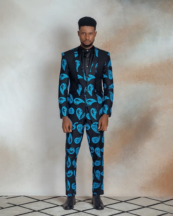 Ebun Oladoye Debuts Bold New African Prints Suit Collection for Men - Fashion Police Nigeria