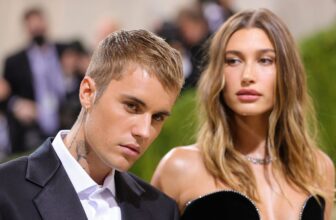 Justin Bieber and Hailey Bieber attend the 2021 Met Gala - Fashion Police Nigeria