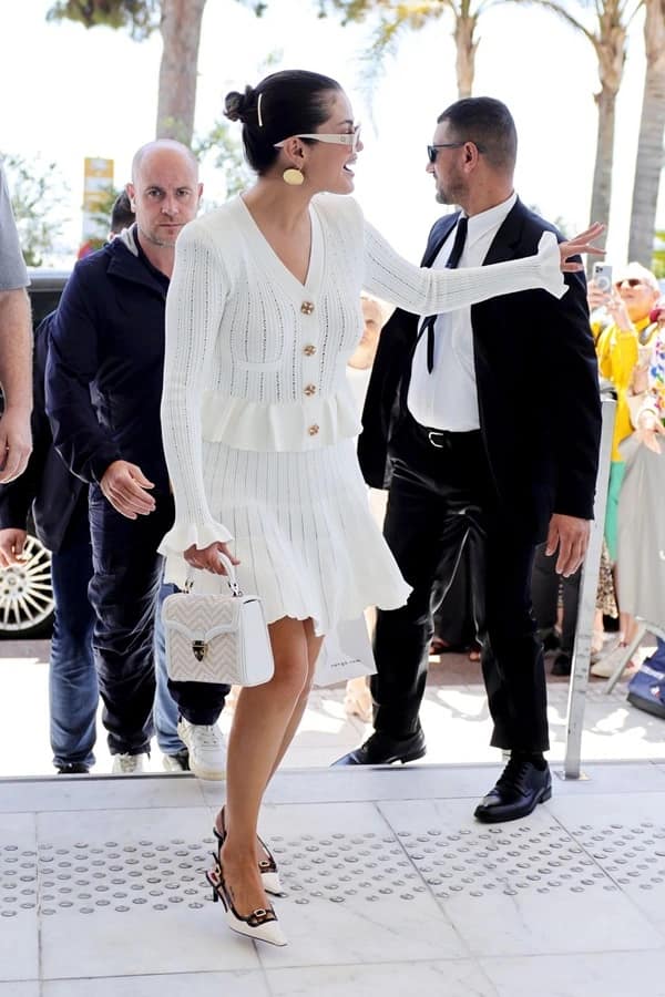 Photo of Selena Gomez arriving Cannes Film Festival 2024 - Fashion Police Nigeria