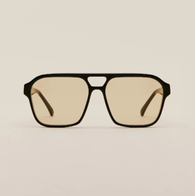 Thé Brune Aviator Sunglasses