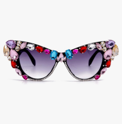 Willochra Oversized Diamond Sunglasses