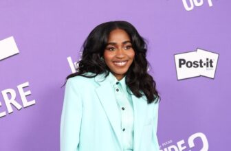 Ayo Edebiri capri pantsuit red carpet photo - Fashion Police Nigeria