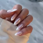 Photo of deep French manicure - Fashion Police Nigeria