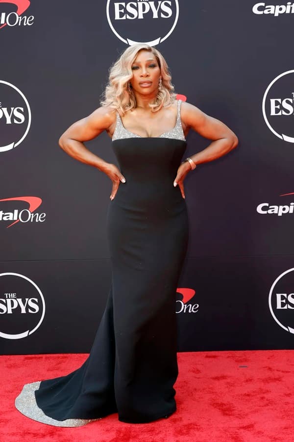 Serena Williams glamorous Armani gown at the 2024 ESPY Awards - Fashion Police Nigeria