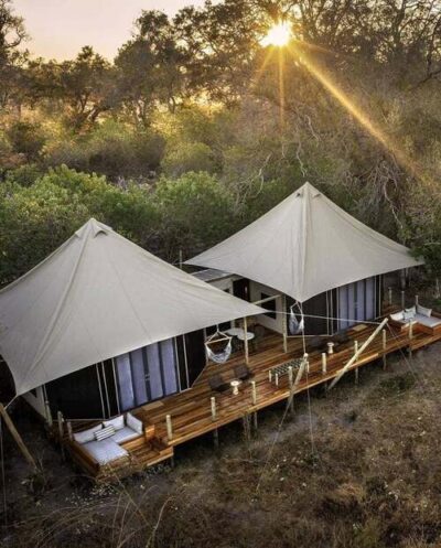 Photo of a resort in Okavango, Delta - Best Honeymoon Destinations in Africa: Okavango Delta, Botswana