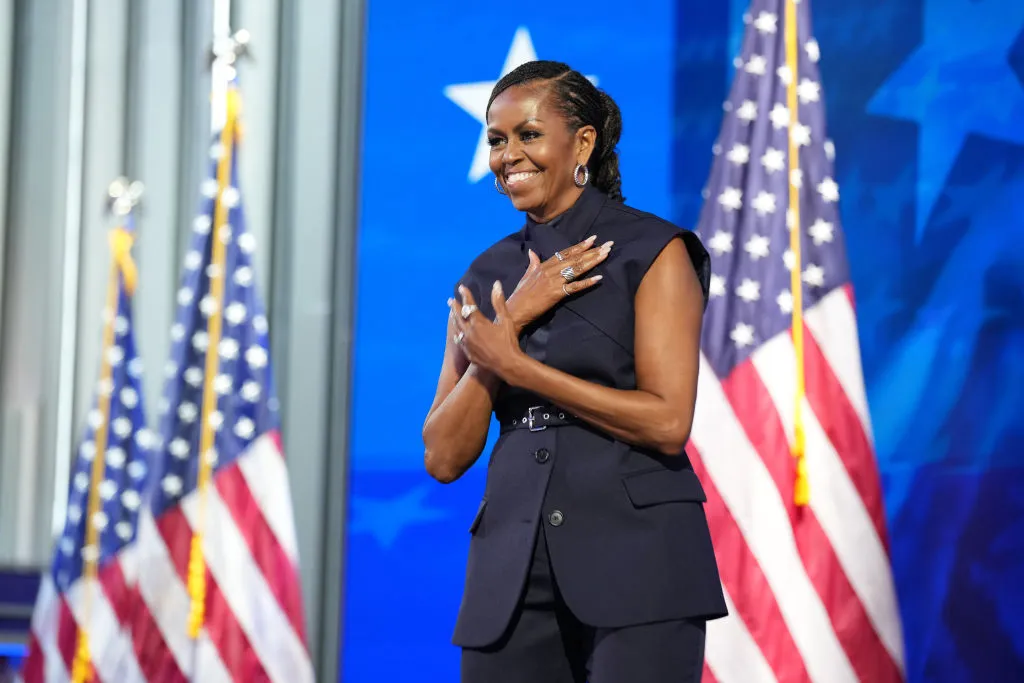 Michelle Obama Made a Chic Comeback in Monse Outfit With Impassioned