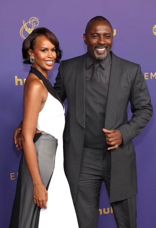 Idris and Sabrina Elba at the 2024 Emmy Awards - Fashion Police Nigeria