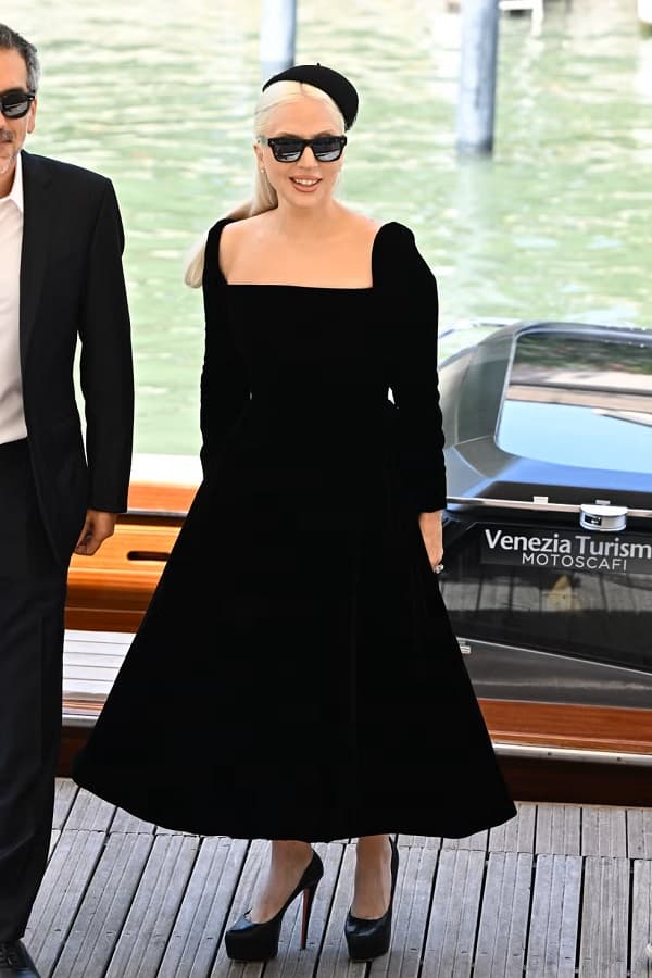 Lady Gaga aatends the 81st Venice International film with Michael Polanski - Fashion Police Nigeria