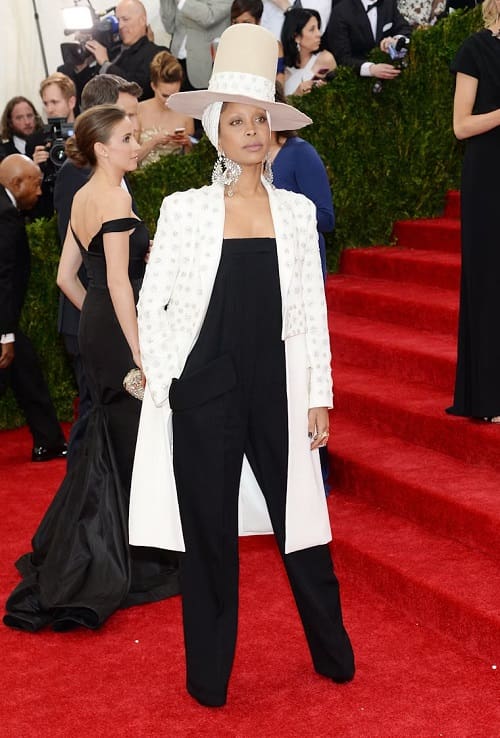 Erykah Badu at the 2014 Met Gala - Fashion Police Nigeria