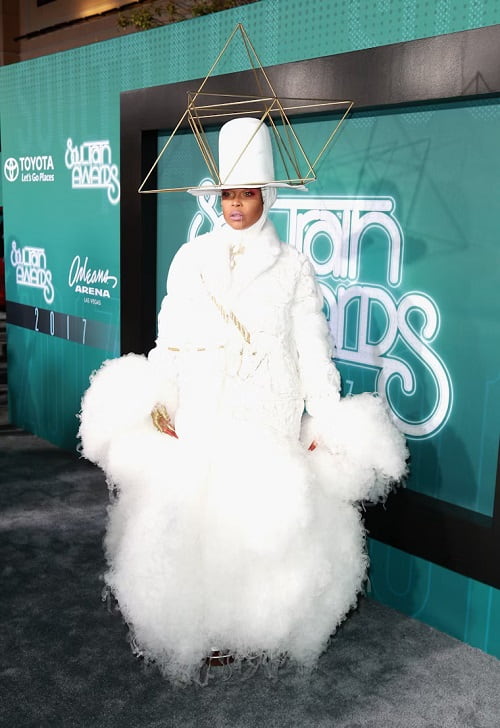 Erykah Badu at the 2017 Soul Train Awards - Fashion Police Nigeria