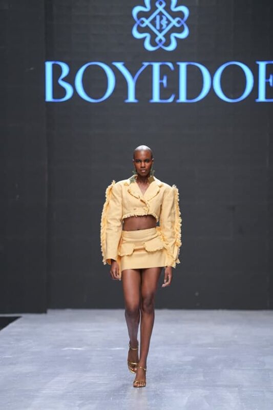 Boyede, Lagos Fashion Week 2024 runway highlights - Fashion Police Nigeria