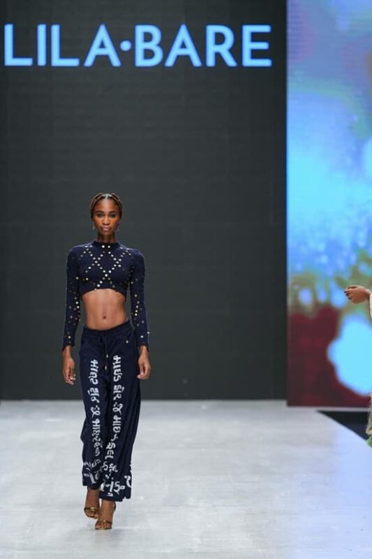 Lila Bare, Lagos Fashion Week 2024 runway highlights - Fashion Police Nigeria