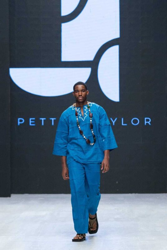 Peter Taylor, Lagos Fashion Week 2024 runway highlights - Fashion Police Nigeria