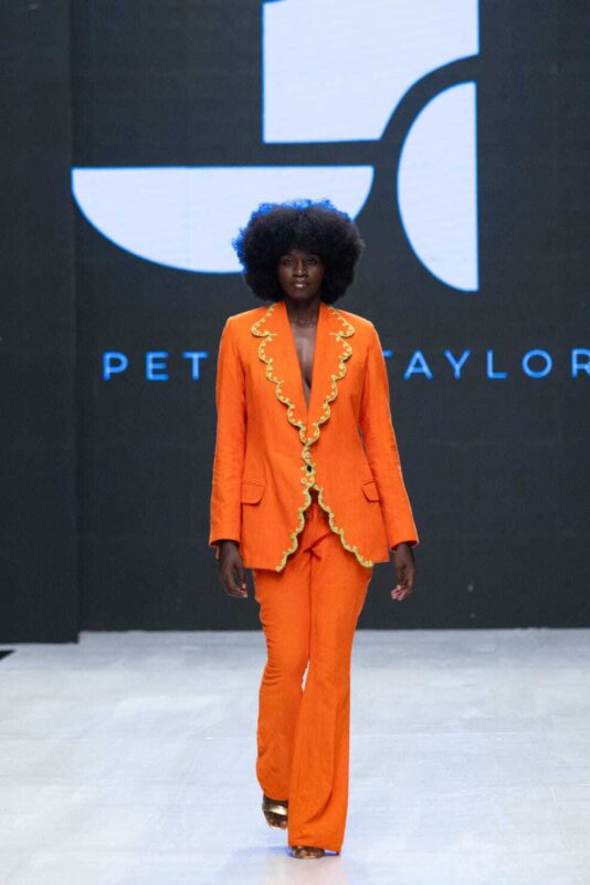 Peter Taylor, Lagos Fashion Week 2024 runway highlights - Fashion Police Nigeria