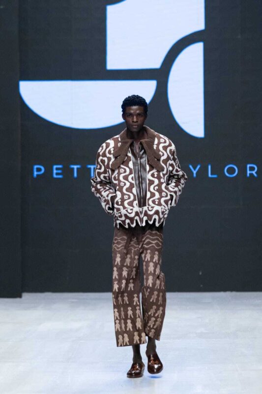 Peter Taylor, Lagos Fashion Week 2024 runway highlights - Fashion Police Nigeria