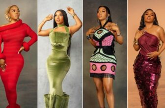 Toke Makinwa fashion moments during BBNaija S9: The Buzz - Fashion Police Nigeria
