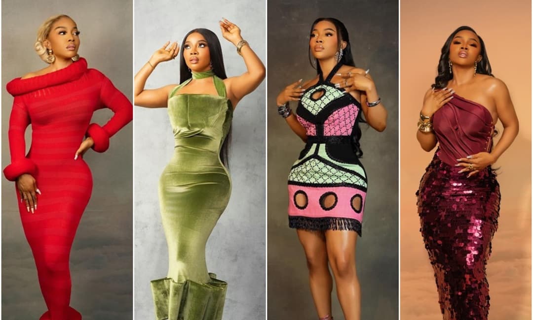 Toke Makinwa fashion moments during BBNaija S9: The Buzz - Fashion Police Nigeria