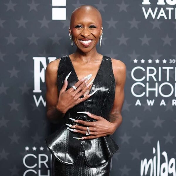 Cynthia Erivo Chose a Shimmering Peplum Gown for the 2025 Critics Choice Awards